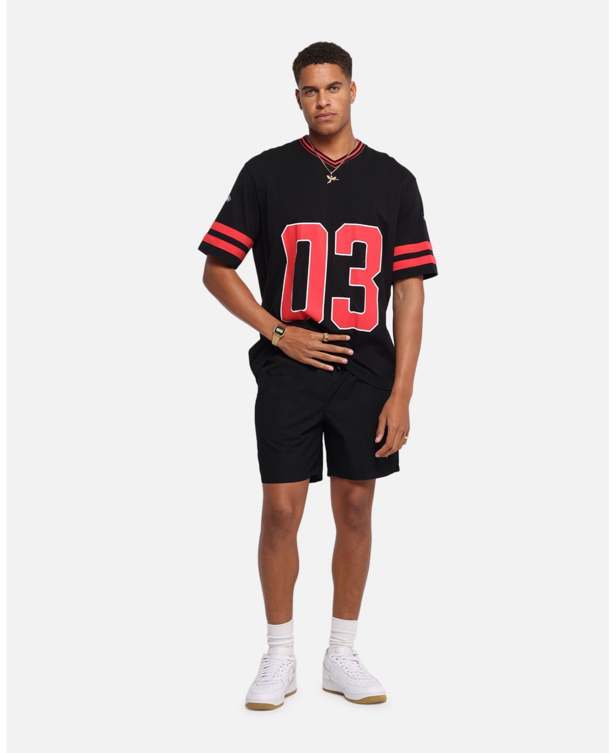 Carre Men's Rose Football T-Shirt