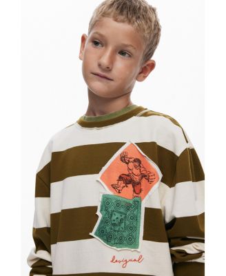 Boys Boys's Striped sweatshirt hulk