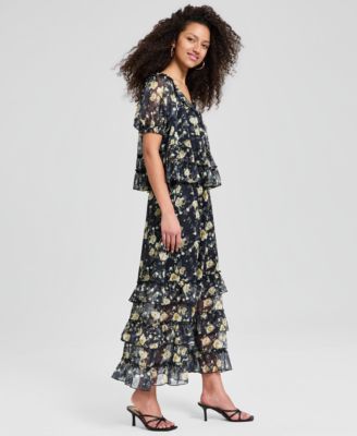 Women's Tiered Maxi Skirt