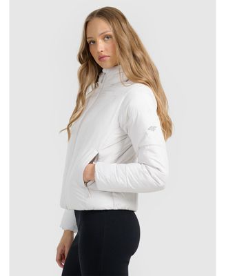 Women's down jacket with synthetic filling