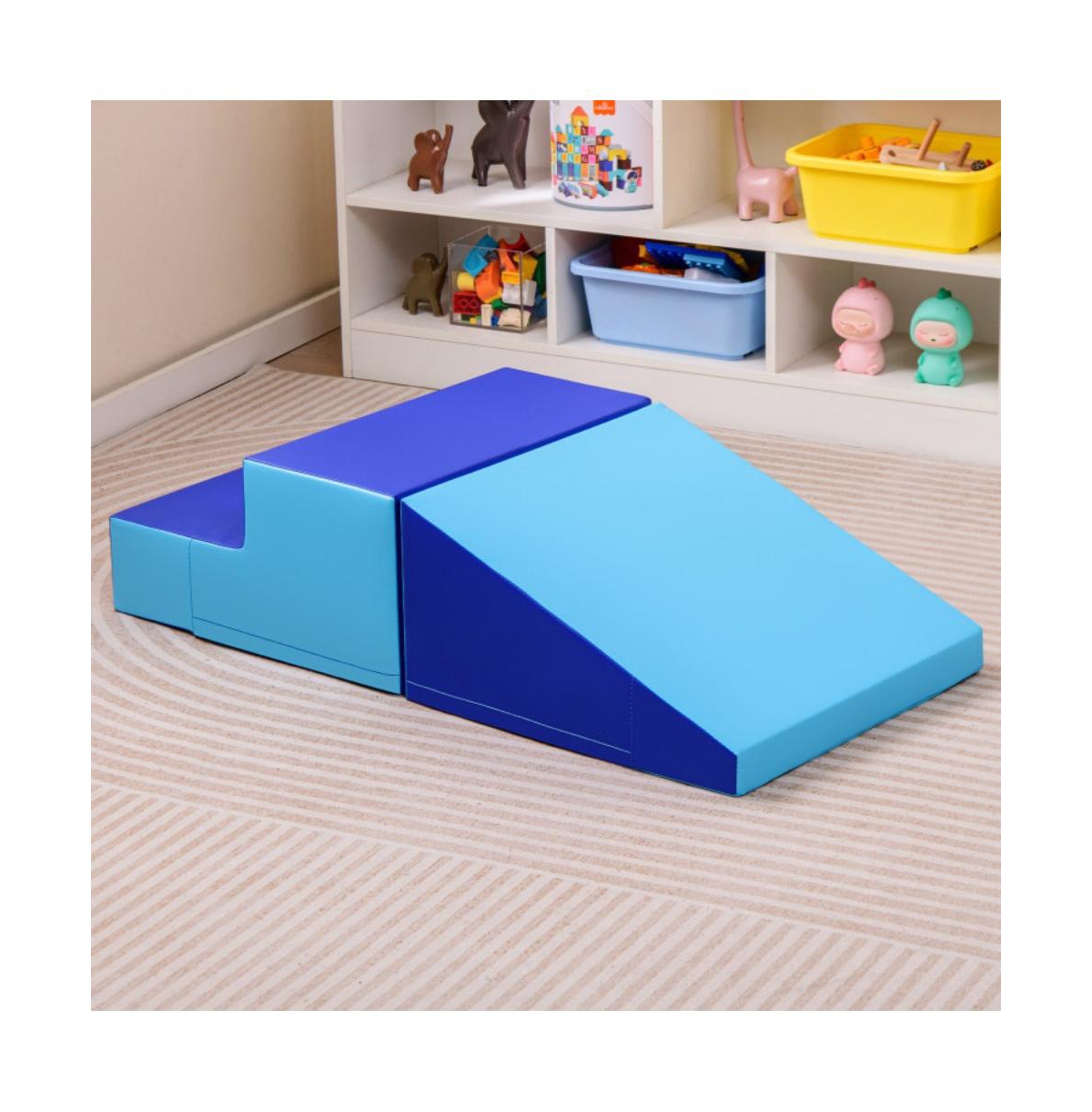 Hongge 2 Piece Baby Step and Slide Soft Climber Set