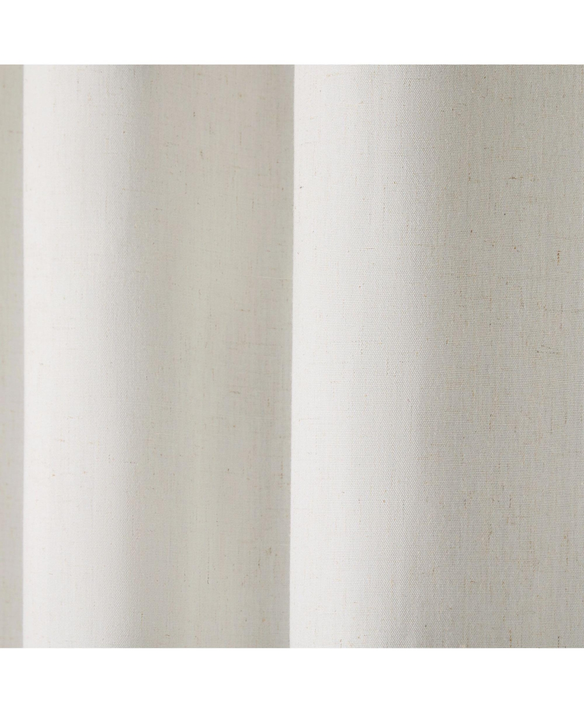 Town & Country Basics Set of 2 Selena Solid Linen Texture Room Darkening