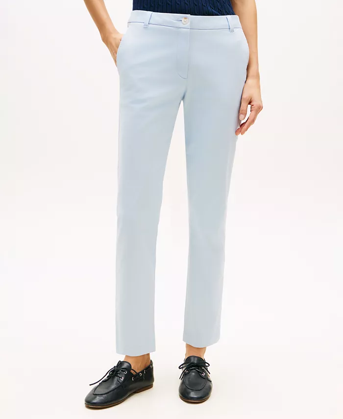 Women's Twill Slim Chino Pants - thumbnail 2