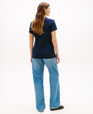 Women's Classic Pique Short-Sleeve Polo T-Shirt