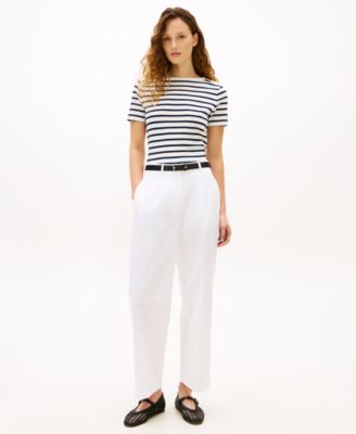 Women's Stripe Boxy T-Shirt