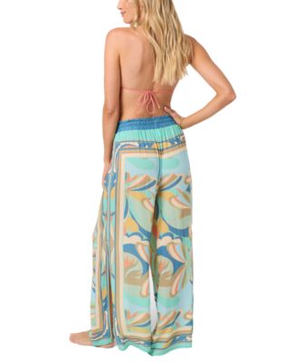 Women's Butterfly Tropics Cover-Up Swim Pants