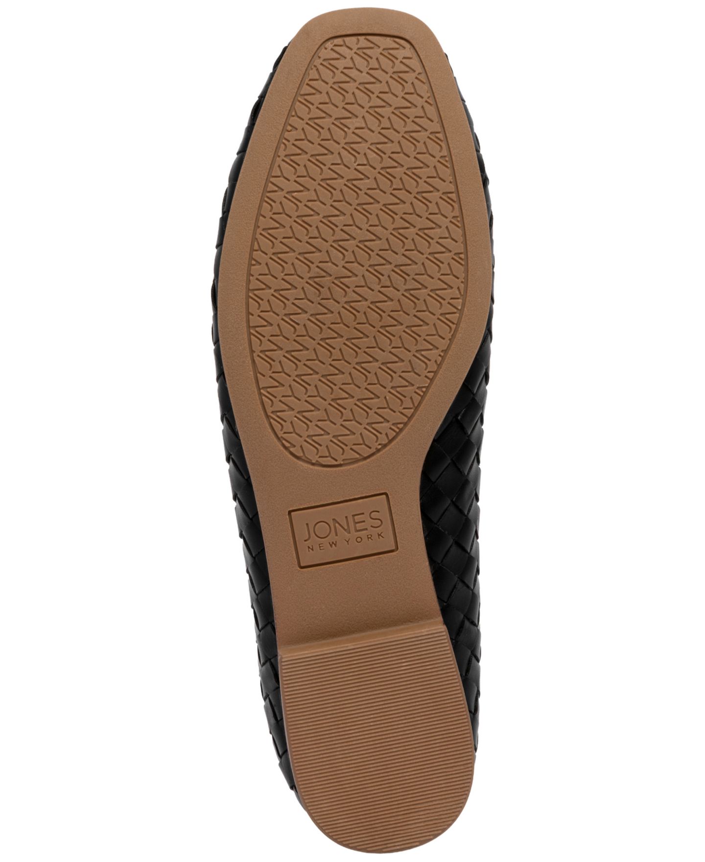 Женские балетки Jones New York Samera Woven Ballet Flats, цвет: Чёрный — фото 5