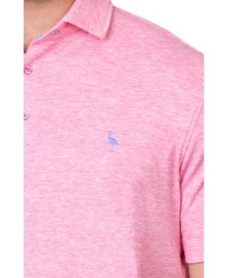 Men's Featherweight Super Soft Melange Jersey Polo