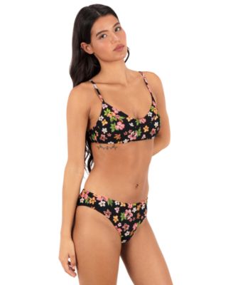 Women's Max Hibiscus Dream Mid-Cheeky Swim Bottoms