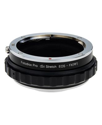 DLX Series Canon EOS (EF/EF-S) D/SLR Lens to Fujifilm X-Series Mirrorless Camera Body Stretch Mount Adapter with Macro Focusing Helicoid and
