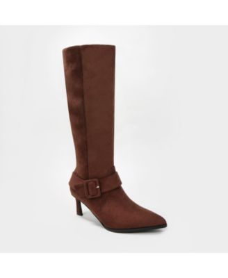 Women's Aston Kitten Heel Boots with Harness