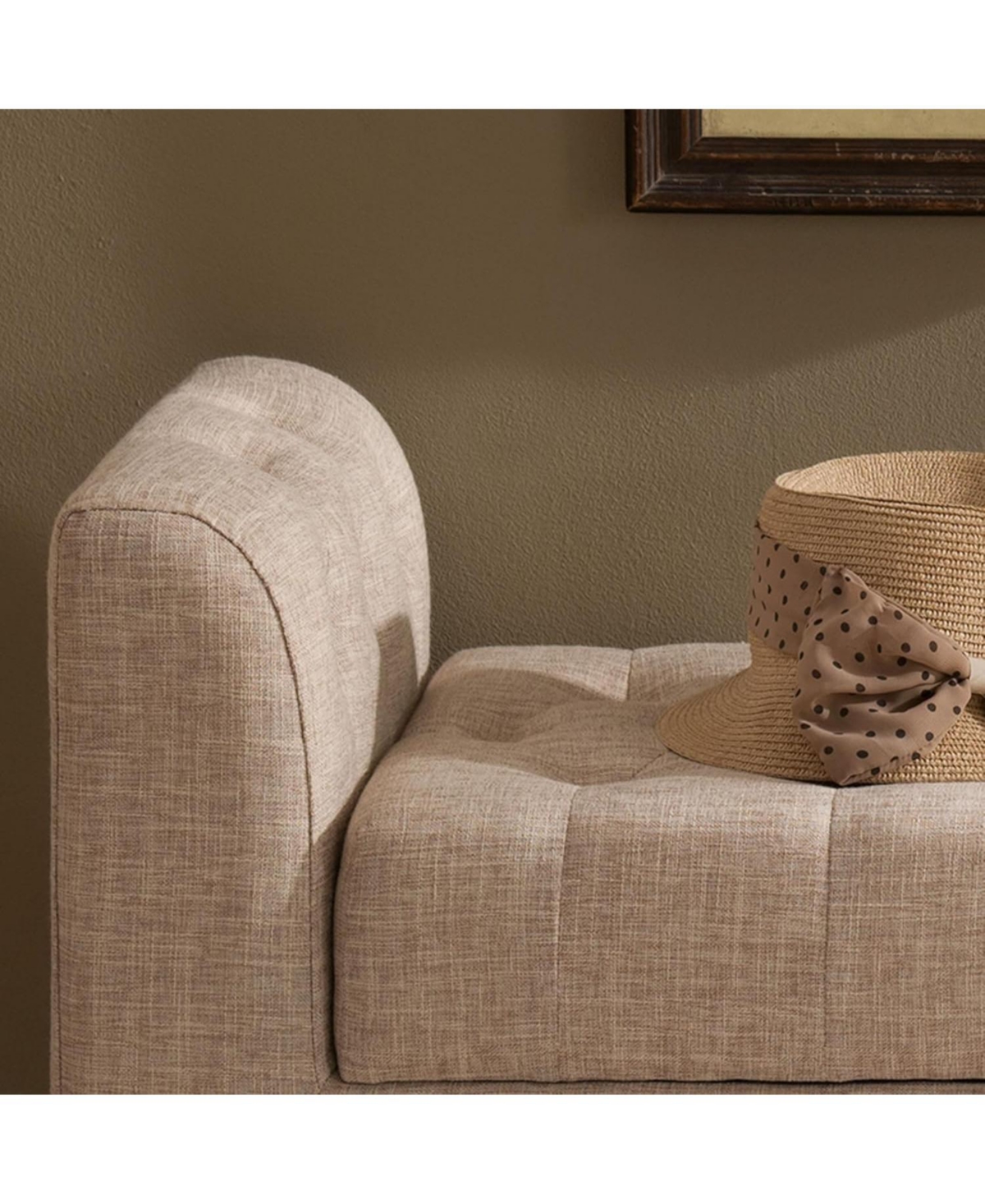 Kings Brand Furniture Marceille Upholstered Storage Bench Ottoman