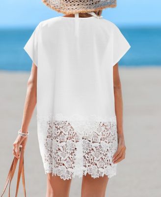 Women's Ocean Motion Cover-Up Mini Beach Dress