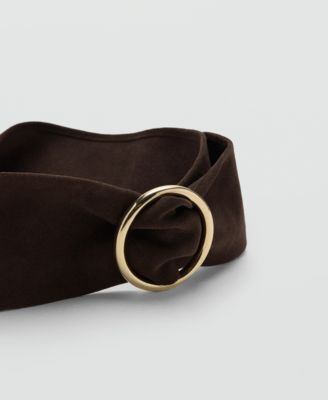 Women's Suede Obi Belt