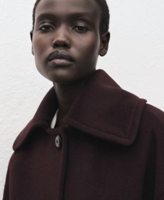 Women's Camp Collar Wool Jacket