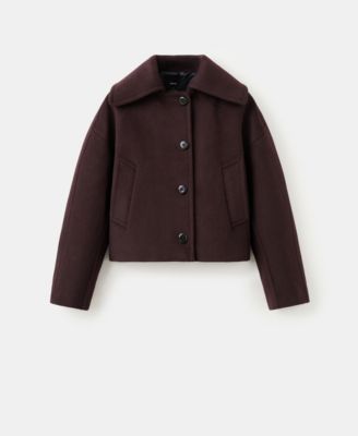 Women's Camp Collar Wool Jacket