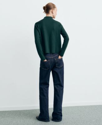 Women's Perkins Neck Knitted Sweater