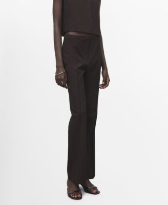 Women's Low-Rise Flared Pants