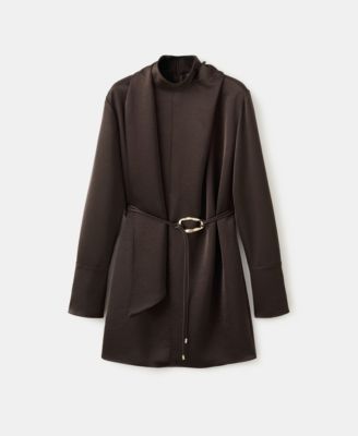 Women's Foulard Satin Dress