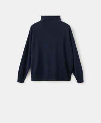 Women's Draped Turtleneck Sweater