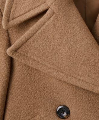 Women's Double-Breasted Manteco Wool Coat