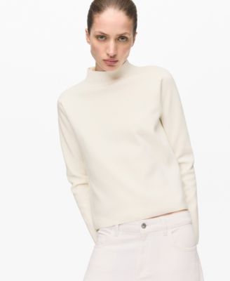 Women's Perkins Neck Knitted Sweater