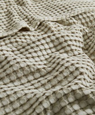 Waffle Weave Soft Cotton Blanket, King