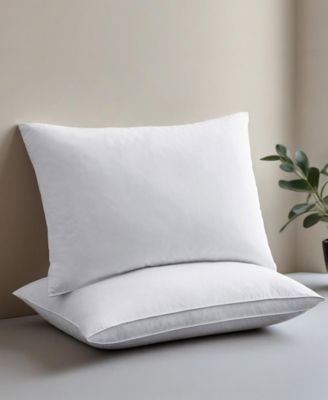High-Loft Goose Down and Feather 2-Pack Pillows, Standard