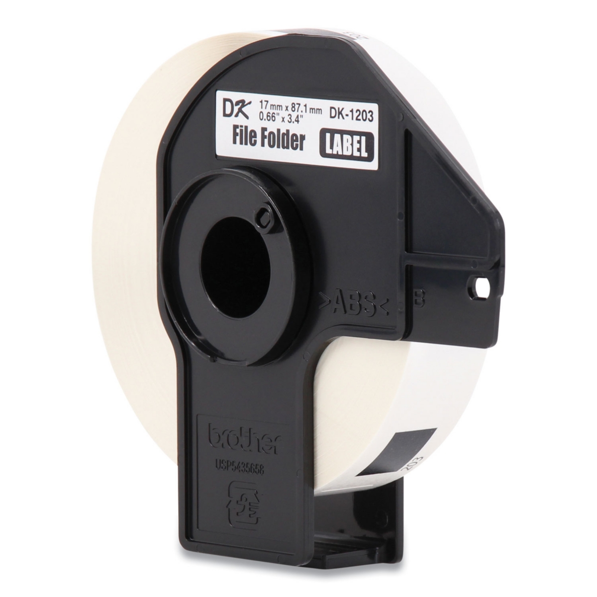 Brother DK12023PK 2.4 in. x 3.9 in. Die-Cut Shipping Labels - White (3/Pack