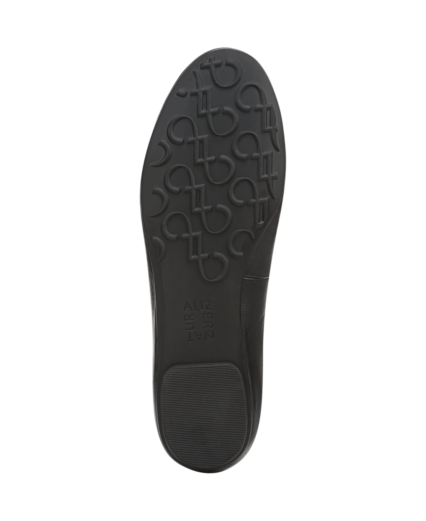 Женские балетки Naturalizer Ashlyn Ballerina Slip-On Flats, цвет: Чёрный кожаный — фото 5