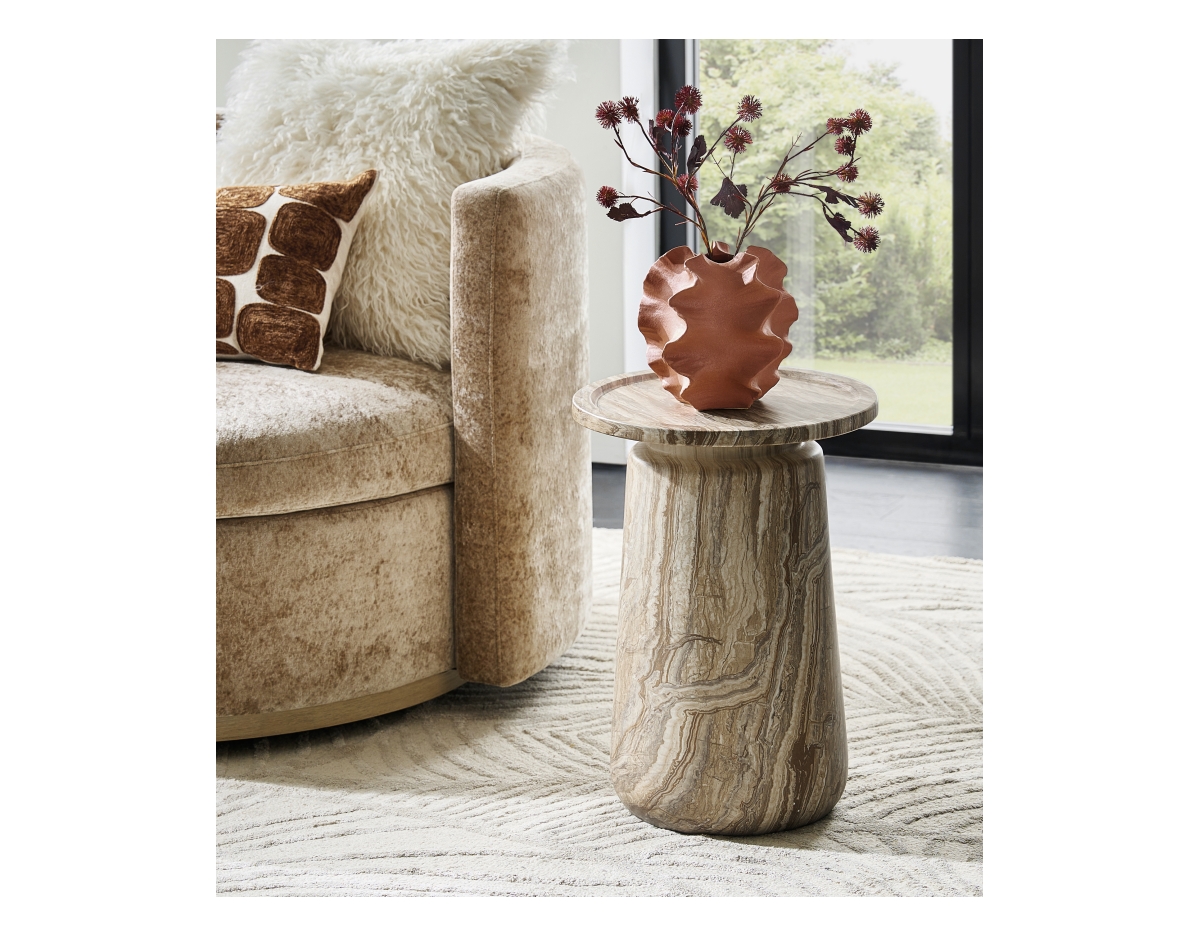 Z Gallerie Strata Side Table