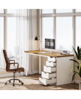 Modern Computer Desk, Simple Style, 47 Inches PC Desk