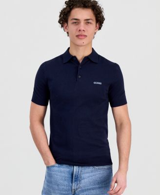 Men's Lex-Knit Spread Collar Polo Shirt