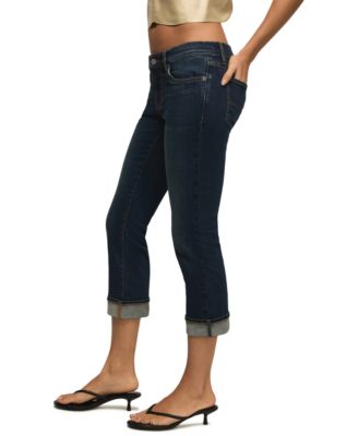 Women's Mid Rise Sweet Crop Jeans