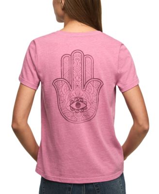 Women's Hamsa Eye Crew Neck Top