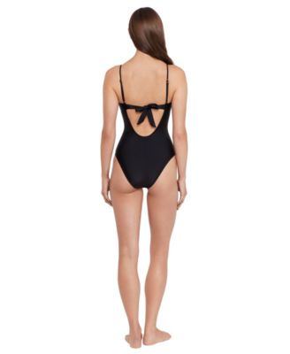 Women's Scoop Neck One-Piece Swimsuit