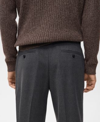 Men's Regular-Fit Pleated Pants