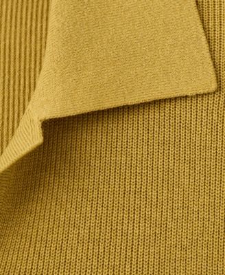 Men's Structured Cotton Knitted Polo Shirt