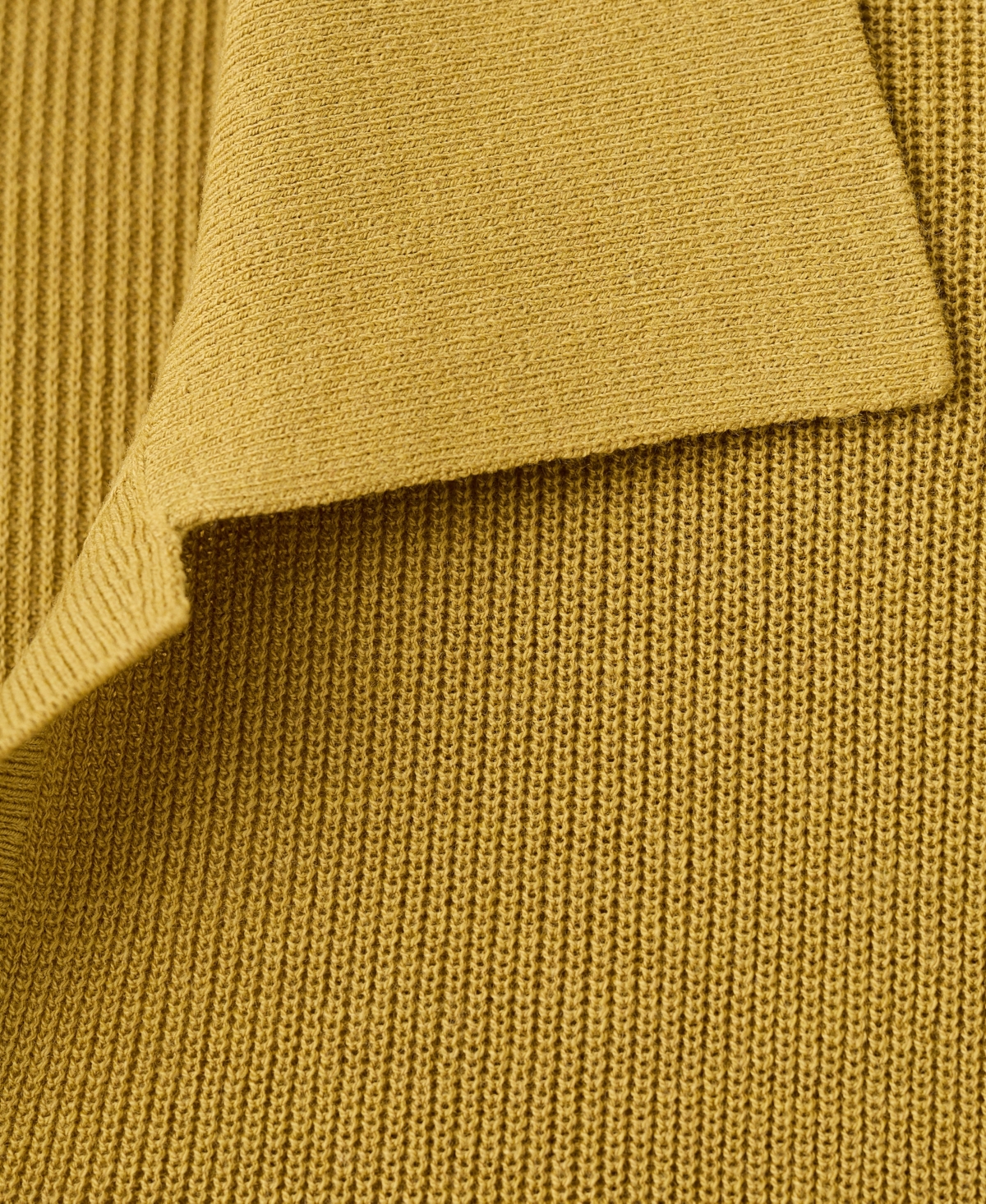Mango Men's Structured Cotton Knitted Polo Shirt