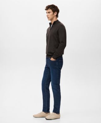 Men's Perkins Collar Merino Wool Sweater