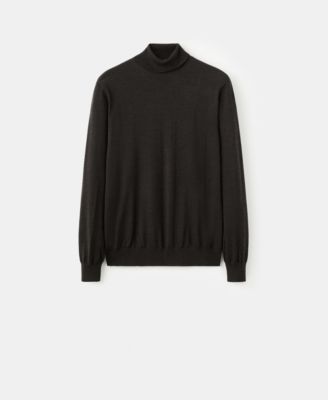 Men's Merino Wool Turtleneck Sweater