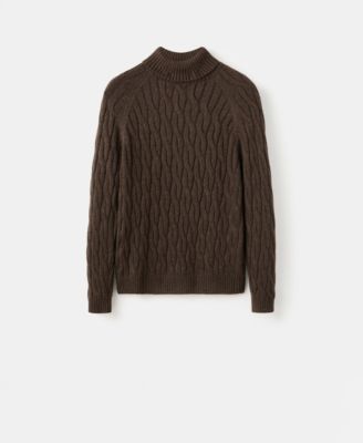 Men's Turtleneck Knit Sweater