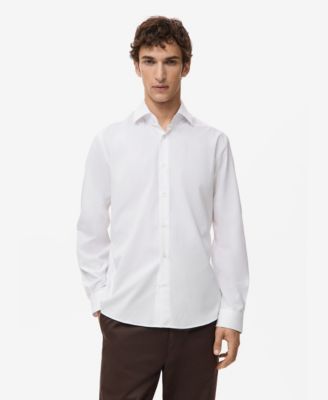 Men's Regular-Fit Cotton Shirt