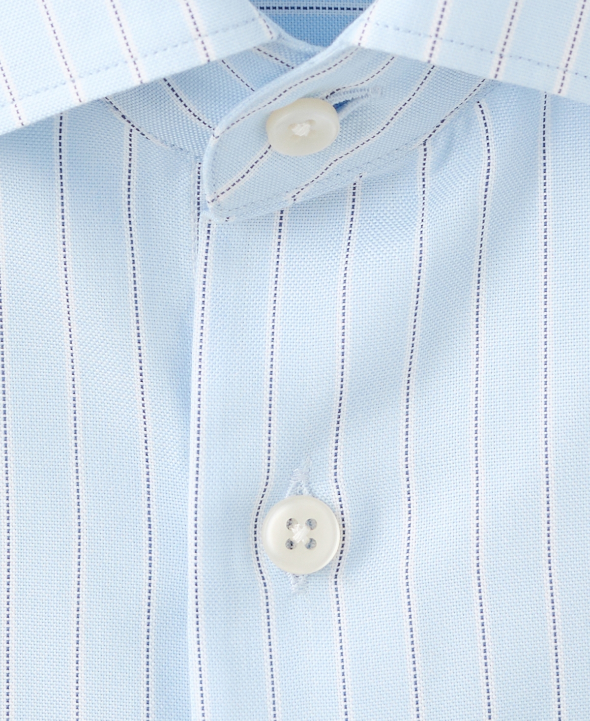 Mango Men's Cotton Slim-Fit Striped Shirt