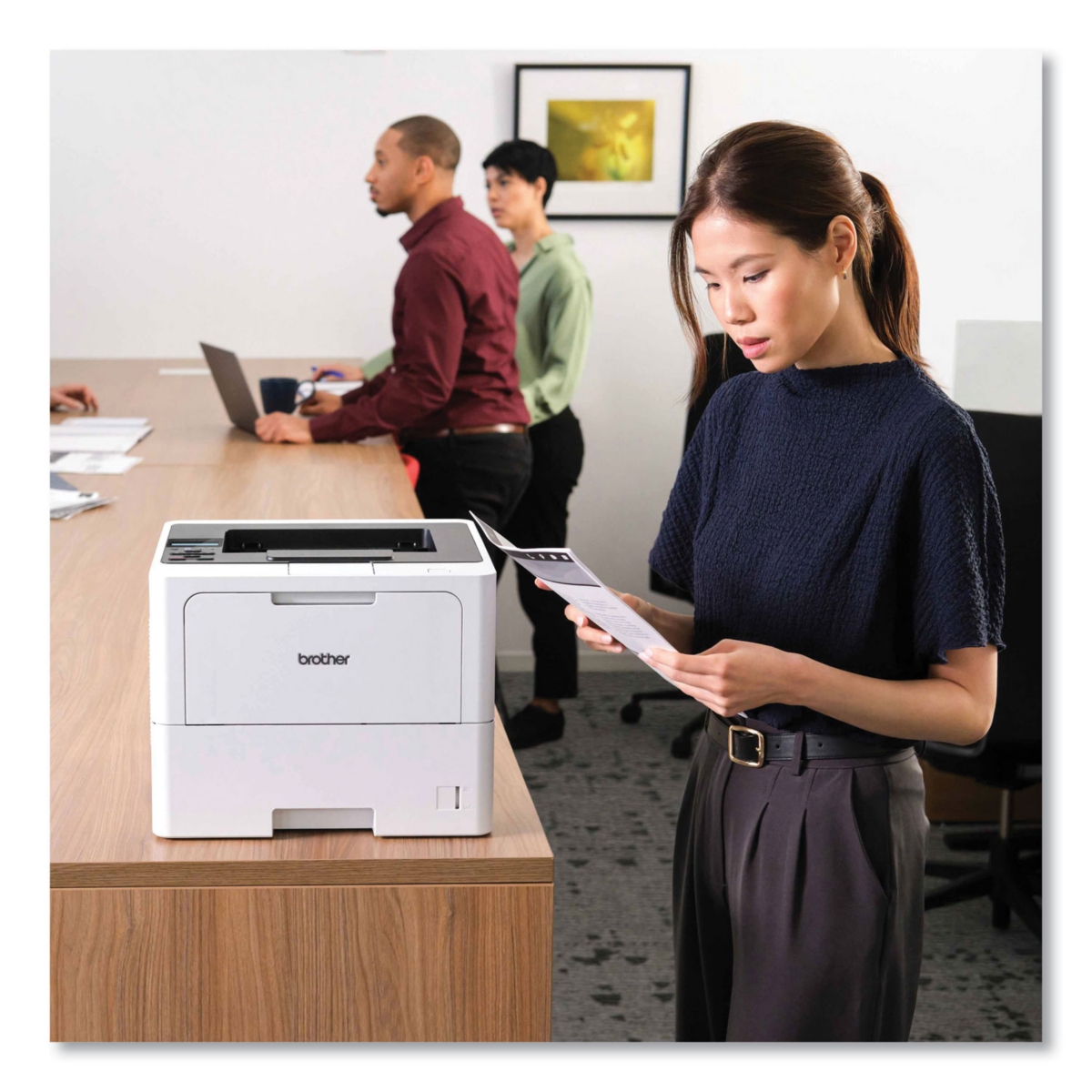 Brother HLL6210DW Business Monochrome Laser Printer