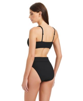 Women's Stay Connected High Rise Swim Bottoms