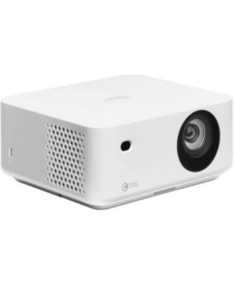 Portable Full HD 1080p Laser Projector with 1200 Lumens, RGB Laser Light Source, Auto Focus, 3D Support & HDMI