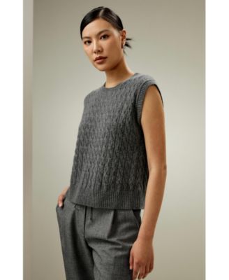 Women's Baby Cashmere Sweater Vest