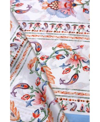 Women's Baroque Blossom Double Sided Silk Scarf