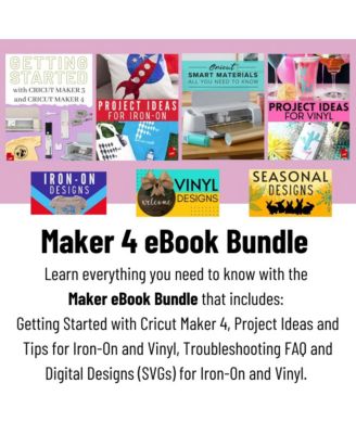 Maker 4 Craft Cutting Machine with Ultimate Card Making Bundle